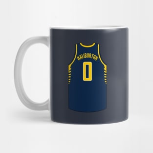 Tyrese Haliburton Indiana Jersey Qiangy Mug